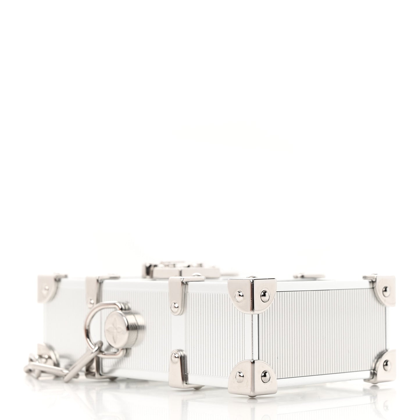 Monogram Transparent Plexiglass Trunk Box Pouch