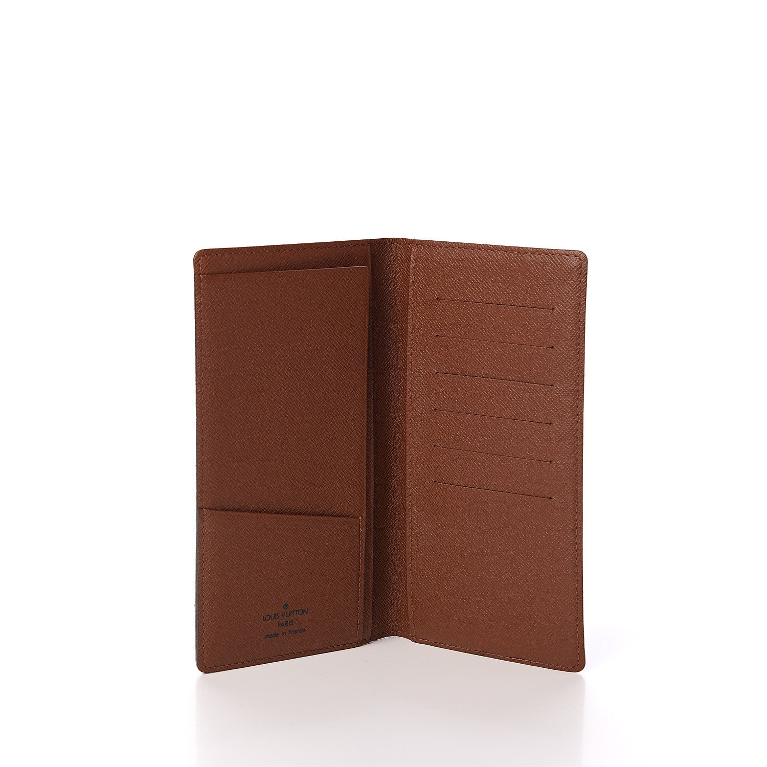 Louis Vuitton Monogram Porte Valeurs Checkbook Wallet 4 of 8