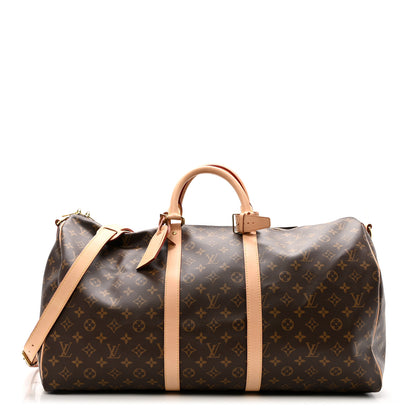 Louis Vuitton Monogram Keepall Bandouliere 55 1 of 11