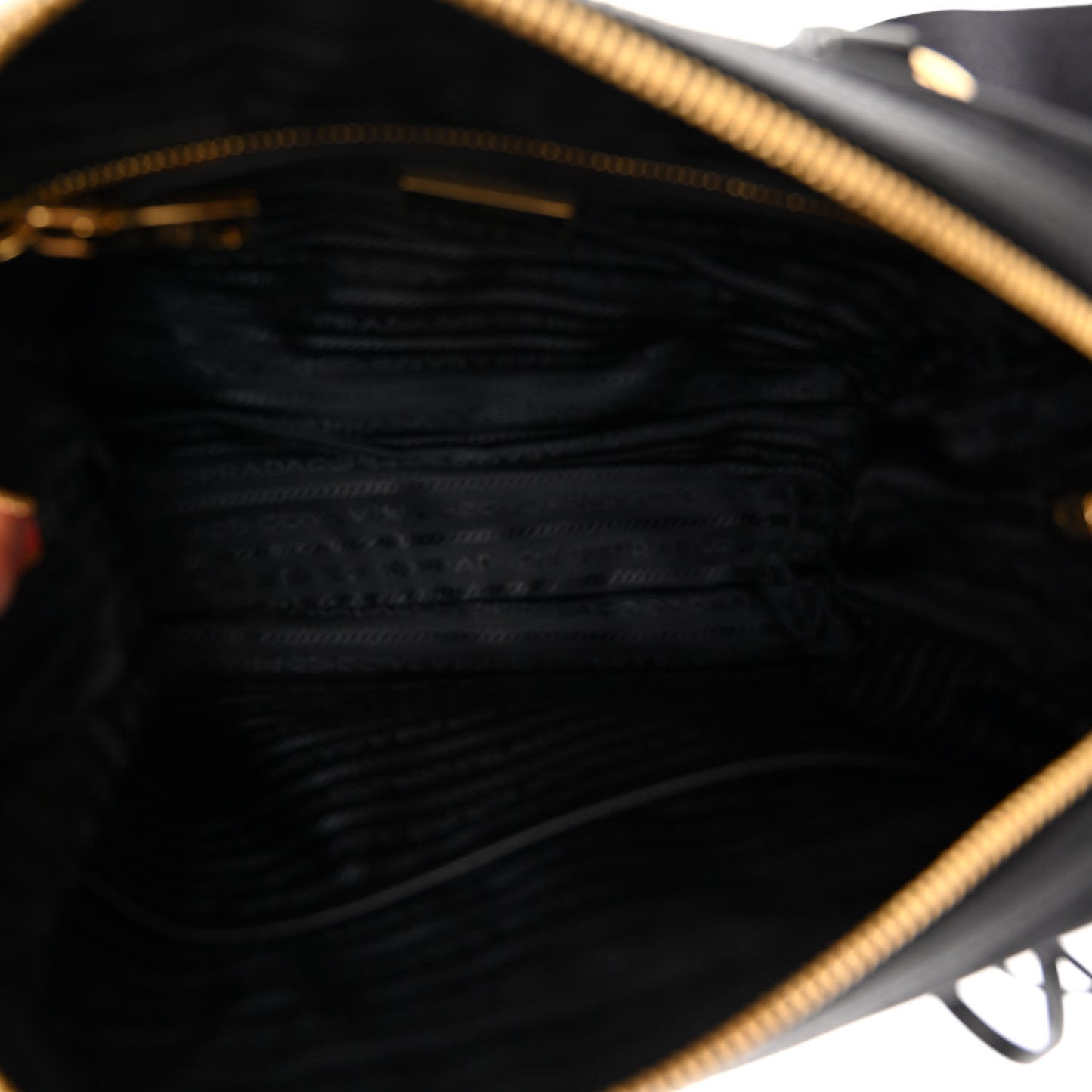 Tessuto Nylon Saffiano Bauletto Black