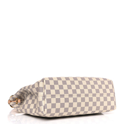 Louis Vuitton Damier Azur Graceful PM Rose Ballerine 4 of 13