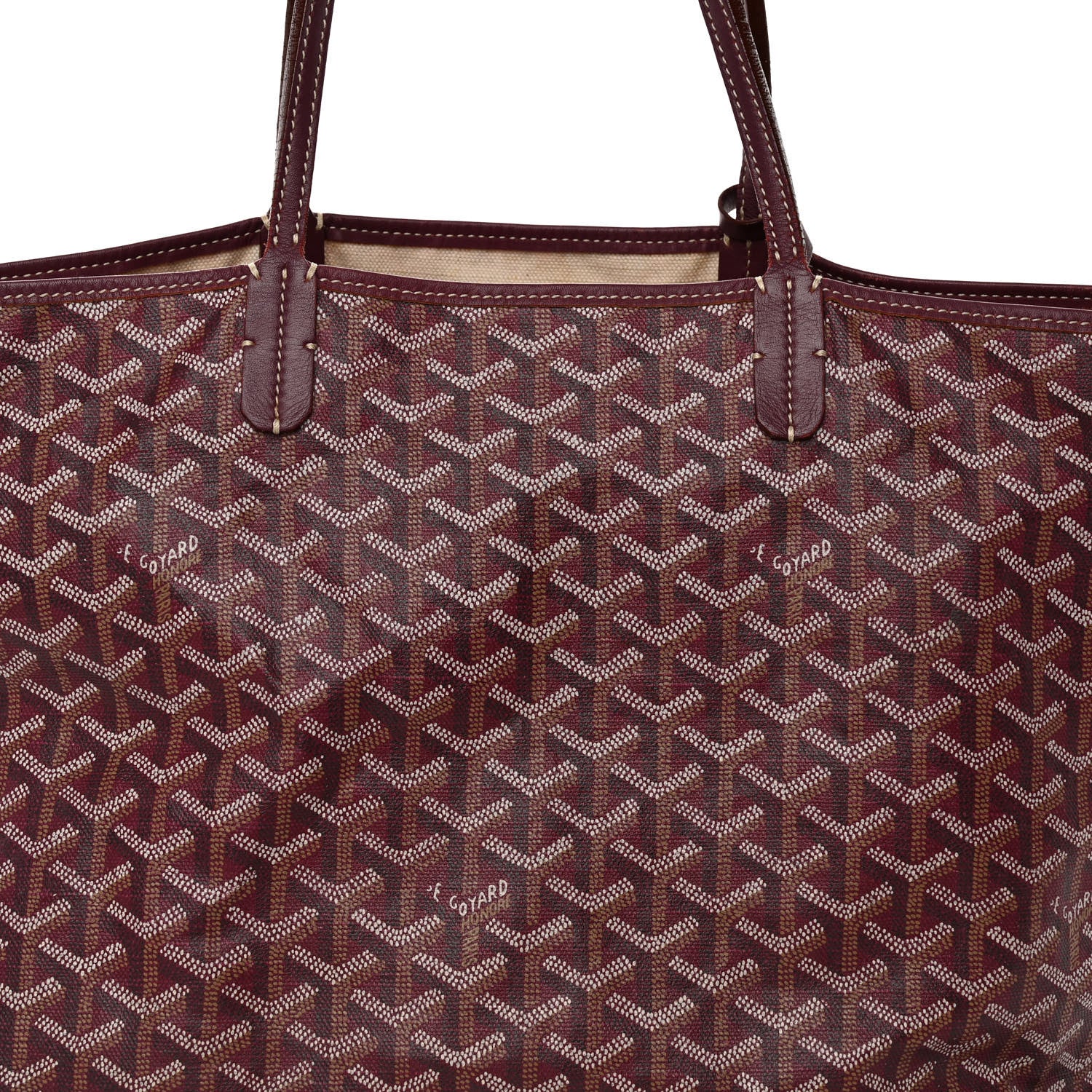 Goyard Goyardine Saint Louis PM Bordeaux 8 of 11