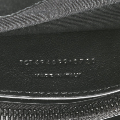 Saint Laurent Calfskin Y Quilted Monogram Monochrome Small Loulou Chain Satchel Black 7 of 10