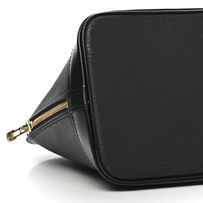 Louis Vuitton Epi Alma PM Black 6 of 7