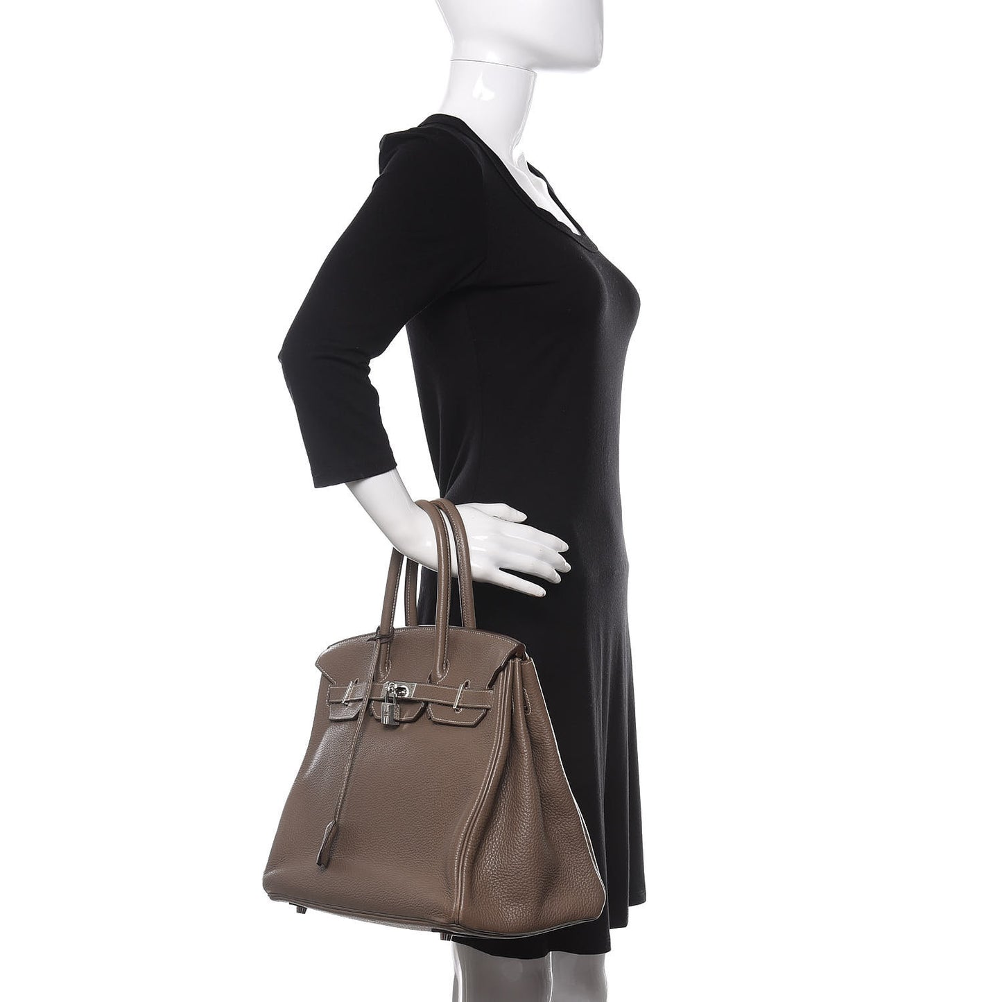 Taurillon Clemence Birkin 35 Etoupe