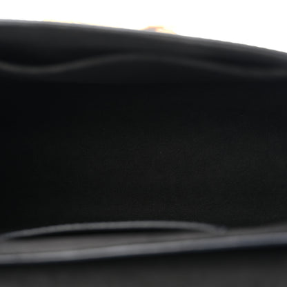 Louis Vuitton Epi Flowers Twist Shoulder Bag MM Black 5 of 10