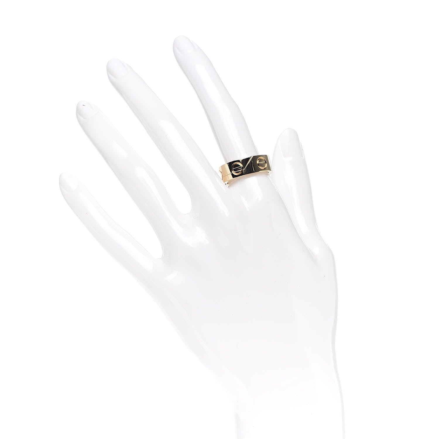 Cartier 18K Yellow Gold 7mm Astro LOVE Ring 53 6.25 2 of 6