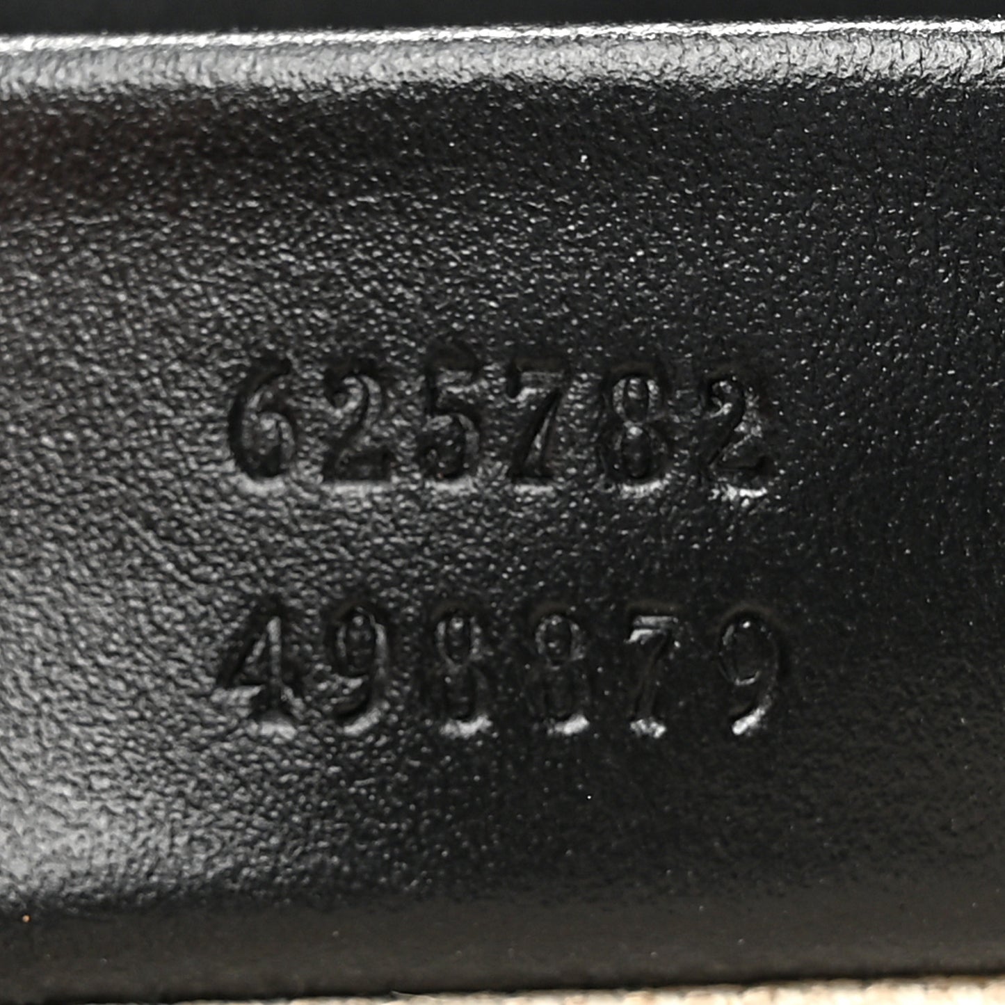 Calfskin GG Tennis Embossed Messenger Bag Black