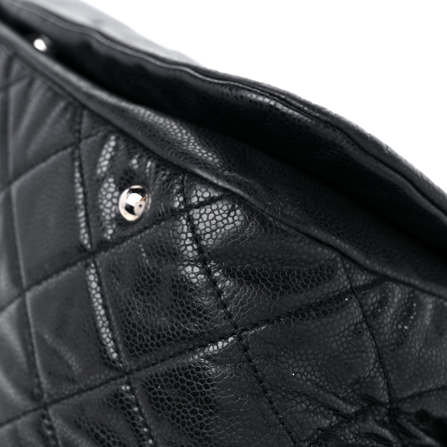 Chanel Caviar Timeless CC Accordion Flap Black 8 of 15