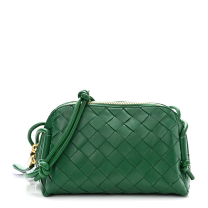 Bottega Veneta Nappa Intrecciato Concert Pouch Jungle 1 of 10