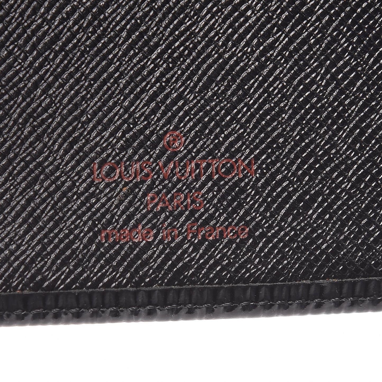 Epi French Purse Wallet Black