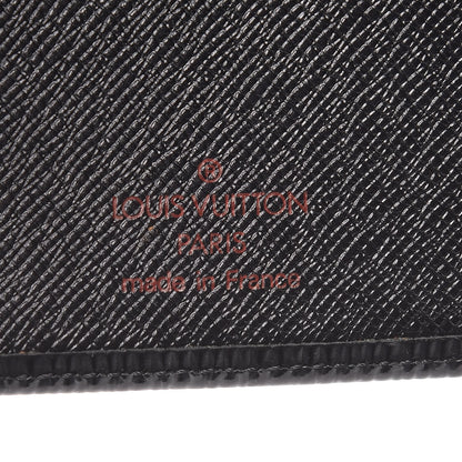 Louis Vuitton Epi French Purse Wallet Black 6 of 9