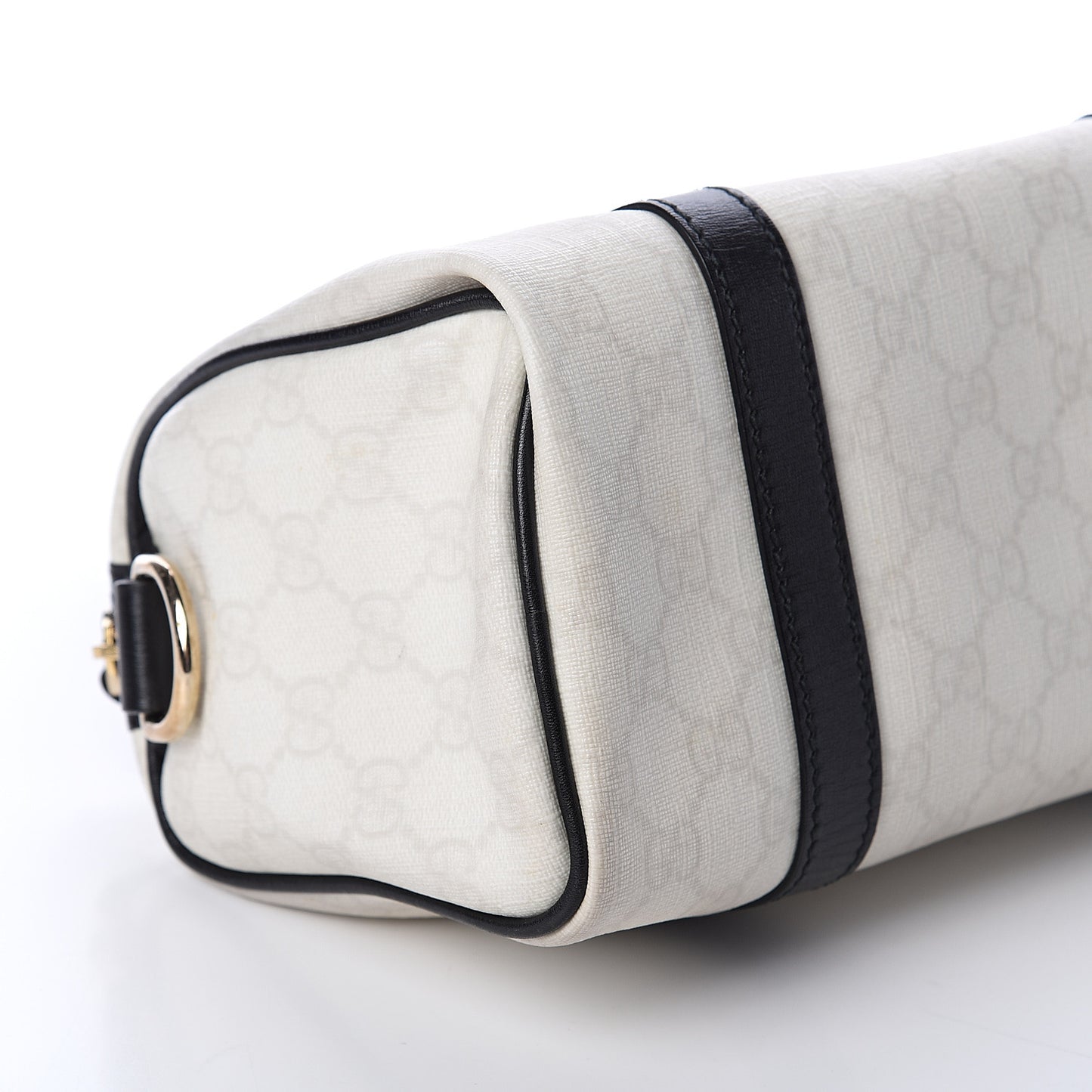 GG Plus Monogram Small Joy Boston White Black