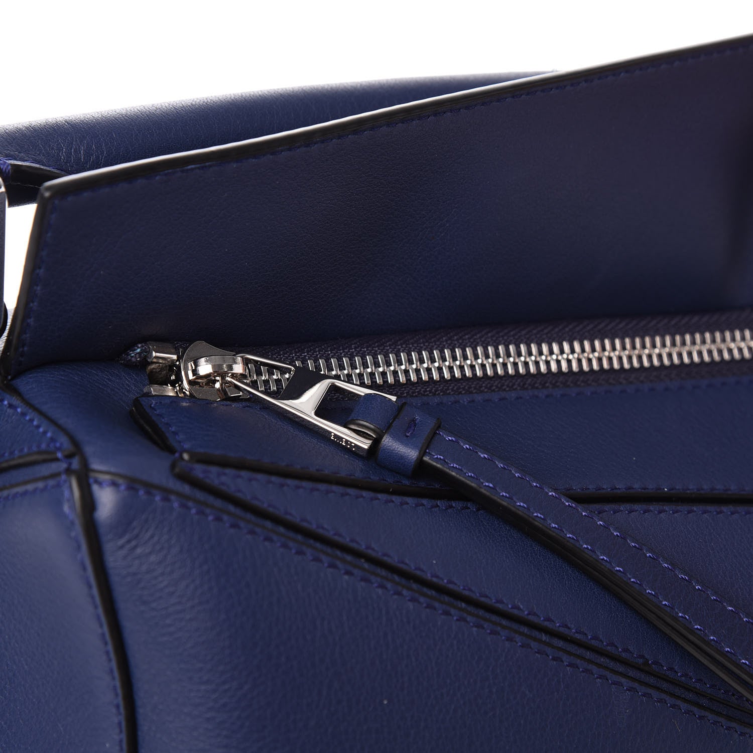 Loewe Calfskin Small Puzzle Bag Marine 10 of 10