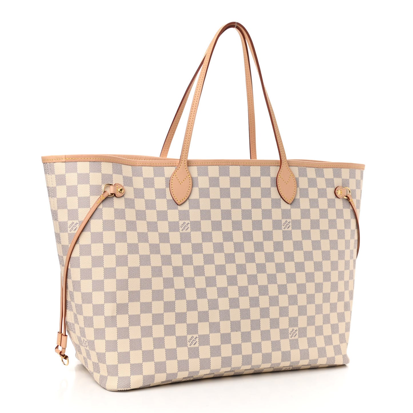 Damier Azur Neo Neverfull GM Rose Ballerine