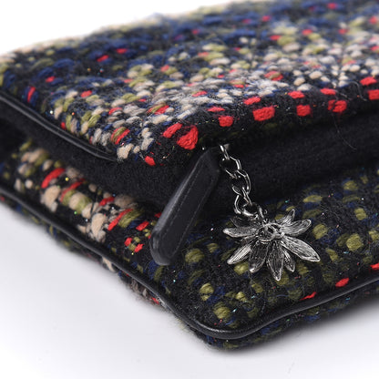 Chanel Tweed Quilted CC Beauty Clutch Black 8 of 9