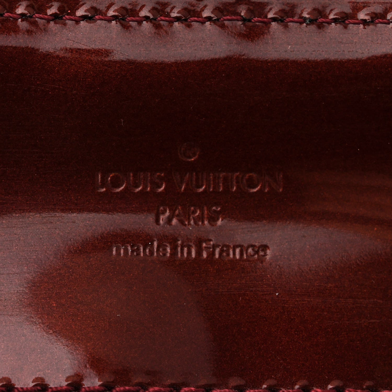 Louis Vuitton Vernis Melrose Avenue Amarante 6 of 12