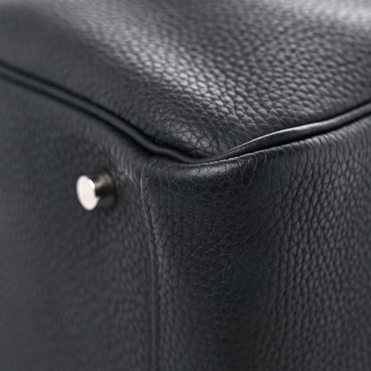 Hermes Taurillon Clemence Lindy 30 Black 9 of 11