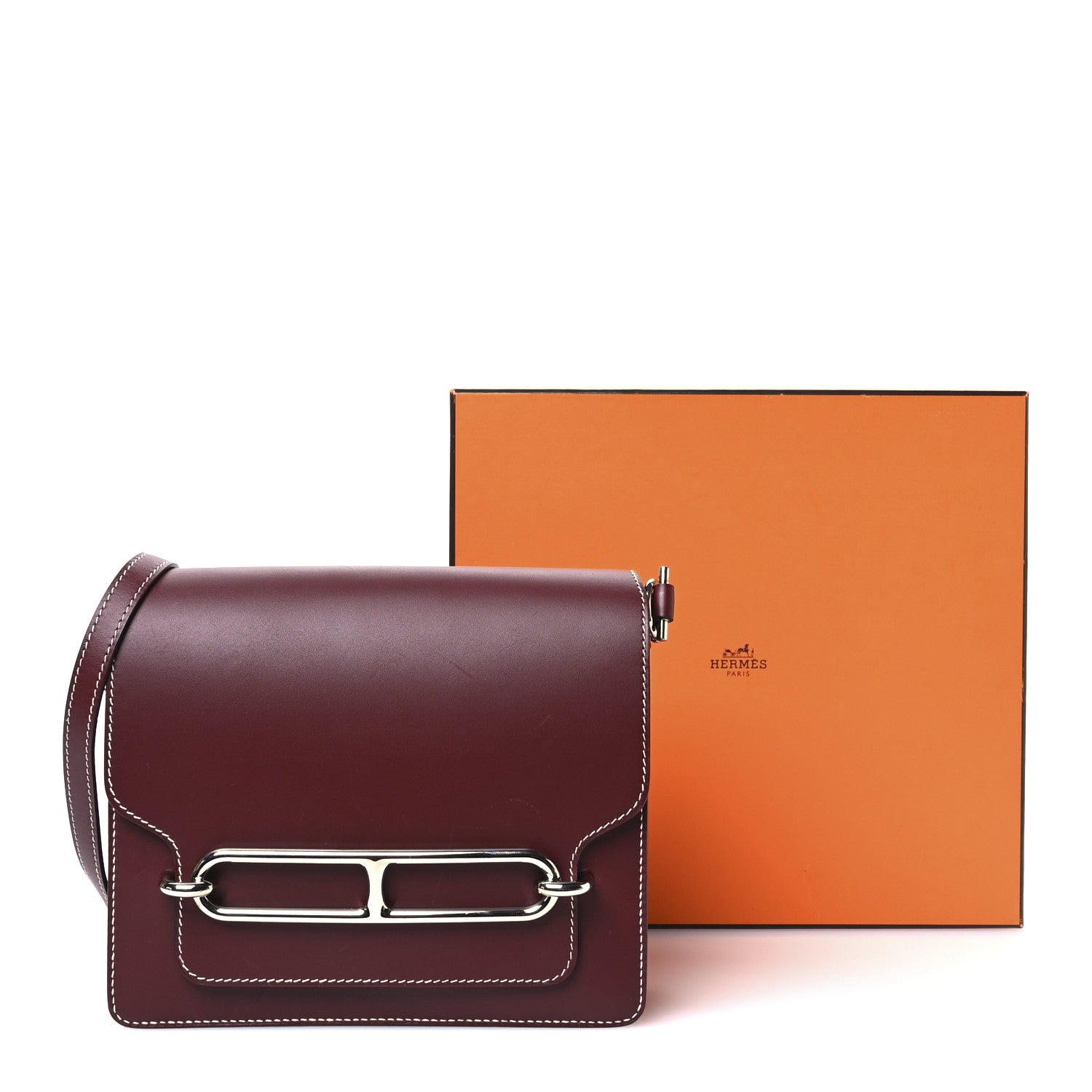 Hermes Evercolor Sac Roulis 23 Rouge H 1706208 – FASHIONPHILE