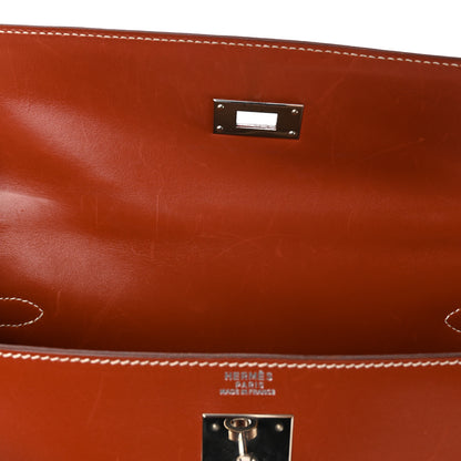 Hermes Box Kelly Sellier 32 Brique 12 of 13