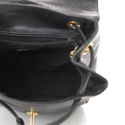 Chanel Caviar CC Backpack Black 5 of 15