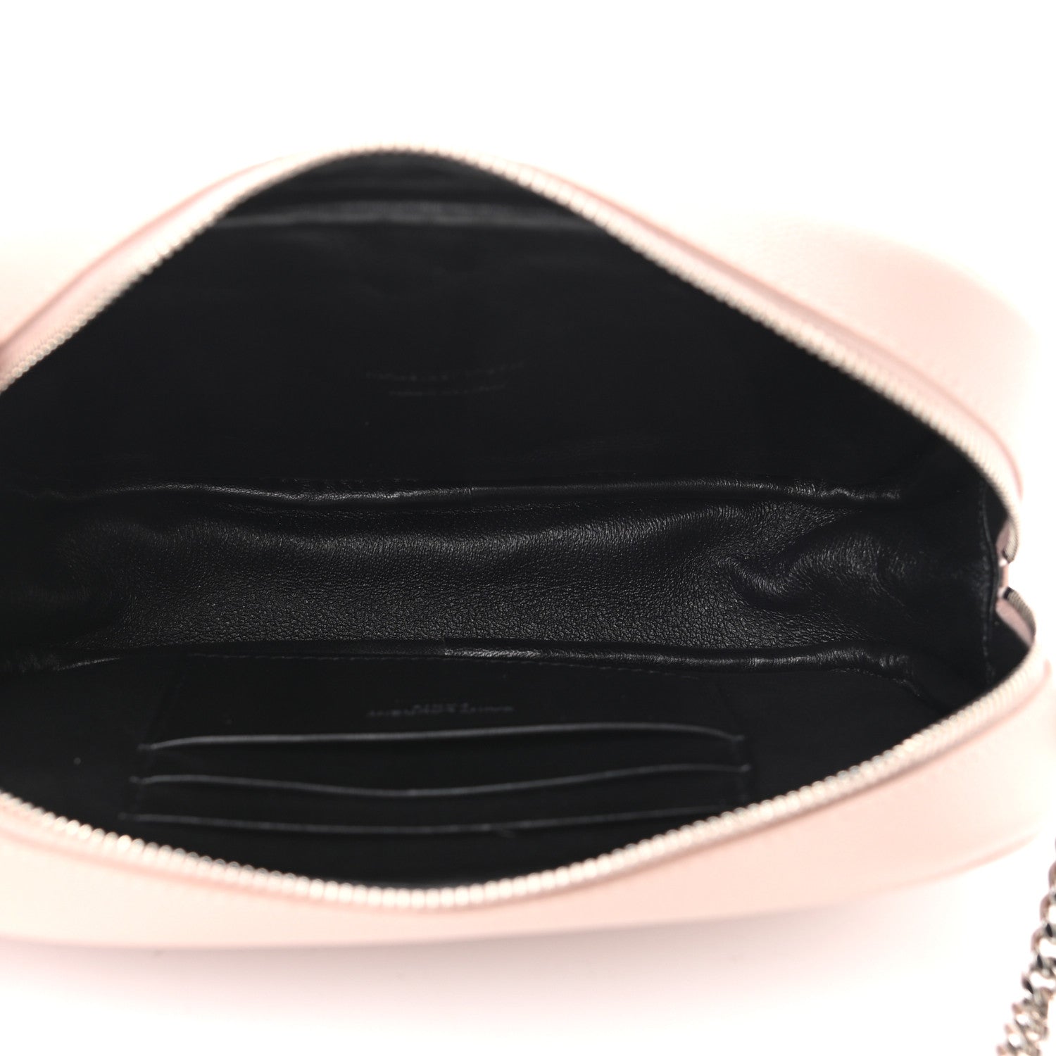 Saint Laurent Grain De Poudre Matelasse Monogram Mini Lou Camera Bag Marble Pink 5 of 9