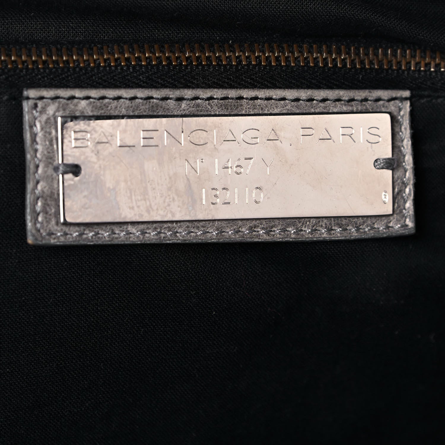 Balenciaga Chevre Classic Hardware Work Gris Fonce 5 of 23