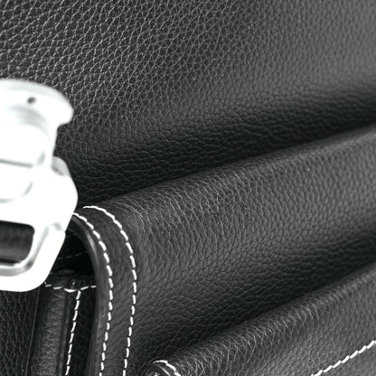 Christian Dior Grained Calfskin Maxi Gallop Backpack Black 11 of 12