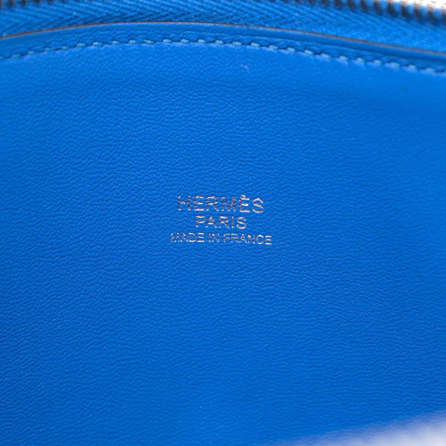 Hermes Taurillon Clemence Bolide 31 Bleu Hydra 6 of 12