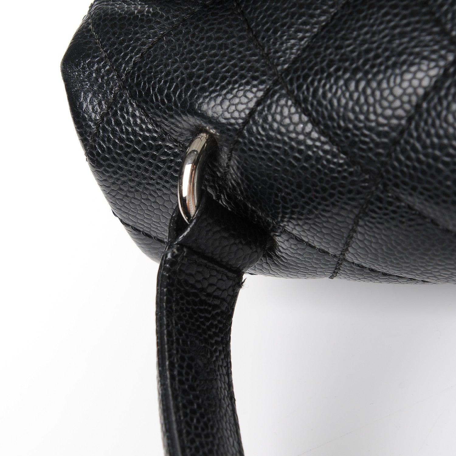 Chanel Caviar Quilted Medium Kelly Flap Bag Black 12 of 12
