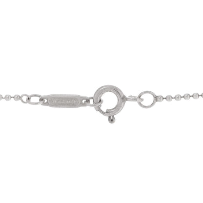 Tiffany Sterling Silver I Love You Heart Locket Pendant Necklace 7 of 7