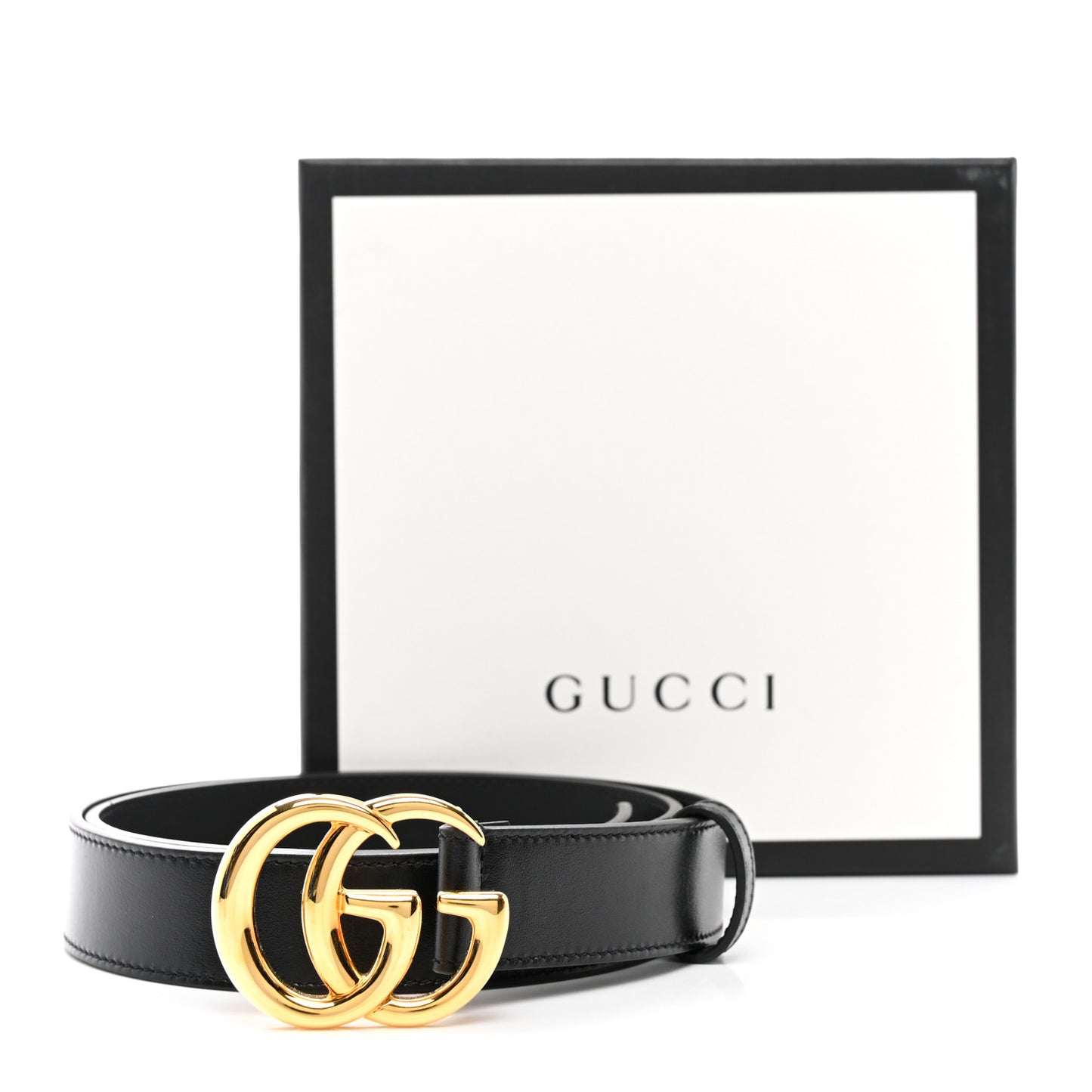 Calfskin Double G 30mm Belt 90 36 Black