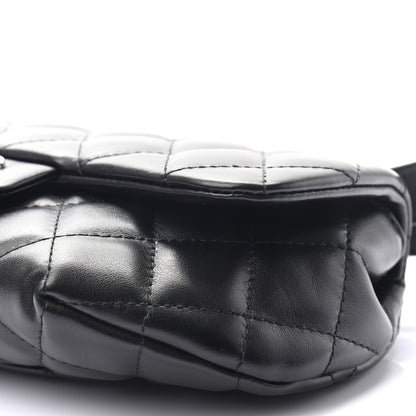 Chanel Calfskin Quilted CC Uniform Flap Belt Bag Black 9 of 9