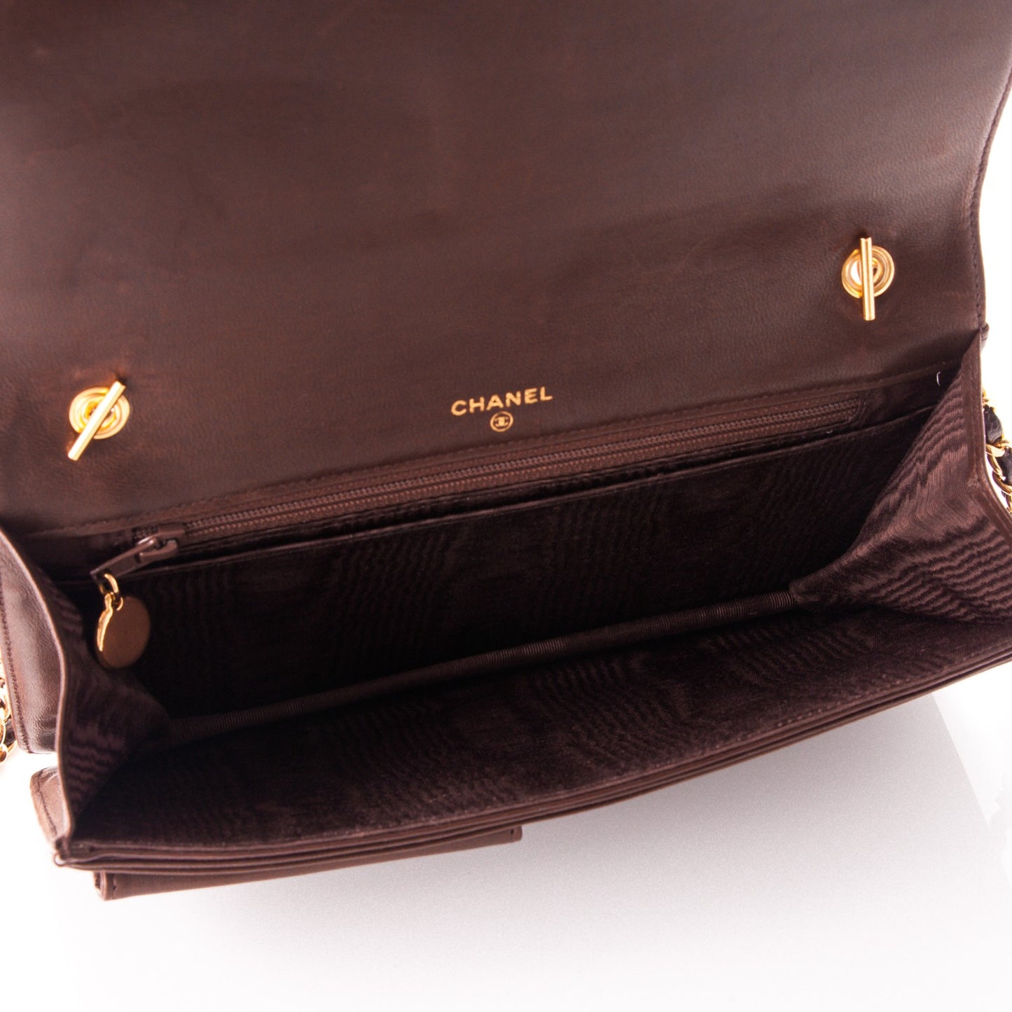 Caviar Timeless CC Wallet On Chain WOC Dark Brown