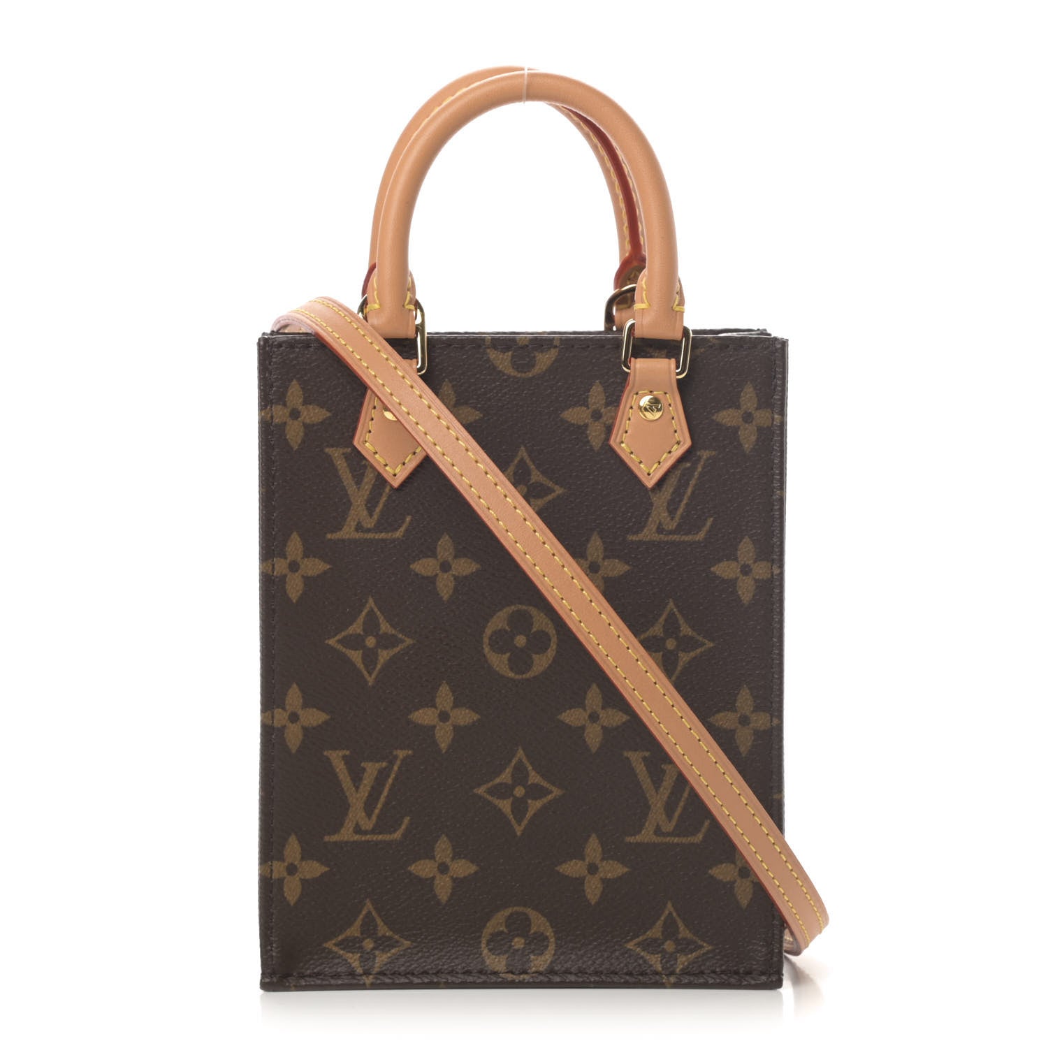 Louis Vuitton Monogram Petit Sac Plat 1 of 9