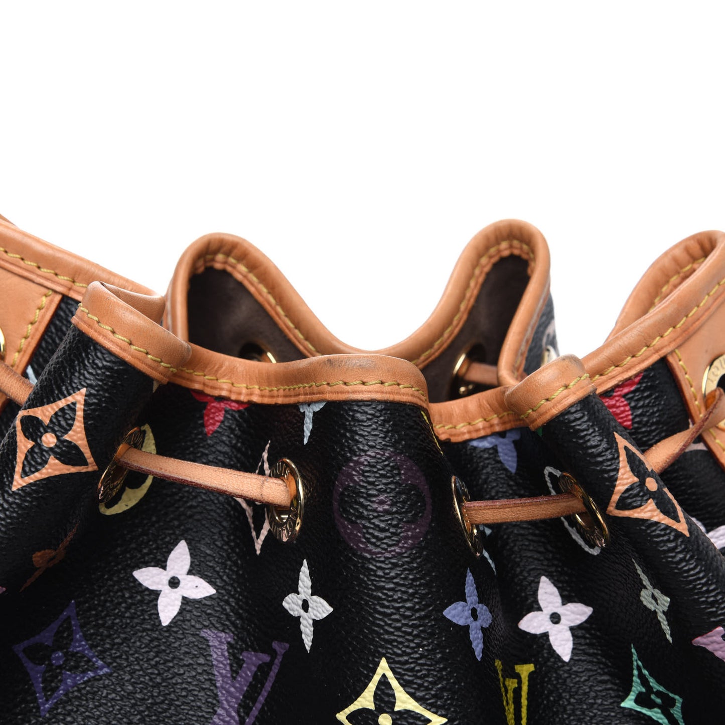 Monogram Multicolor Petit Noe Black
