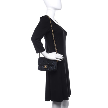 Chanel Iridescent Caviar Quilted Mini My Perfect Flap Black 3 of 9