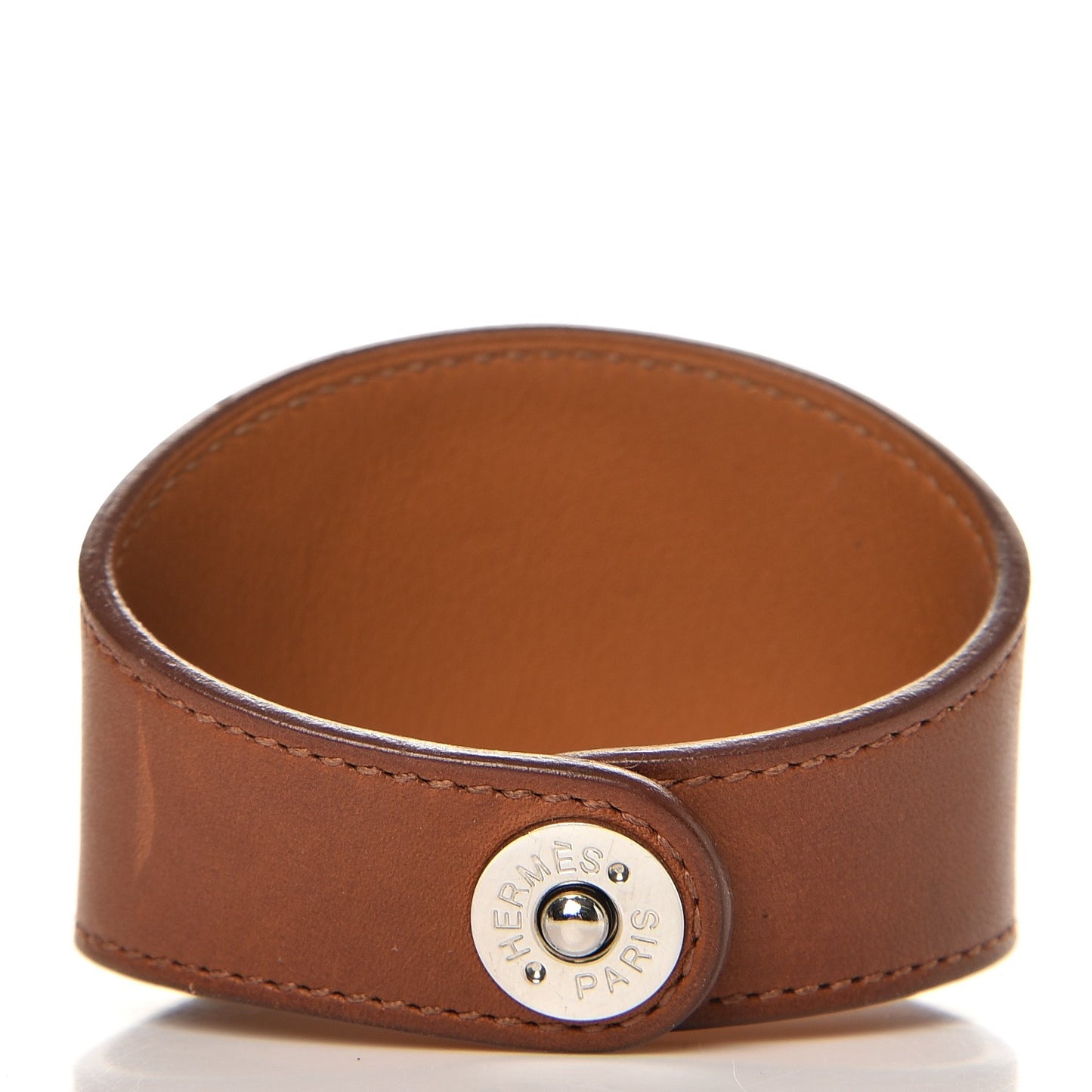 Natural Barenia Ex Libris Bracelet Fauve