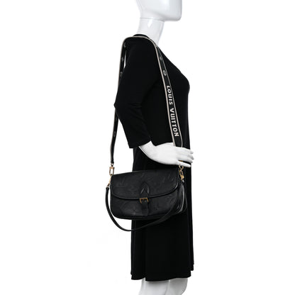 Louis Vuitton Empreinte Monogram Giant Diane Black 2 of 9