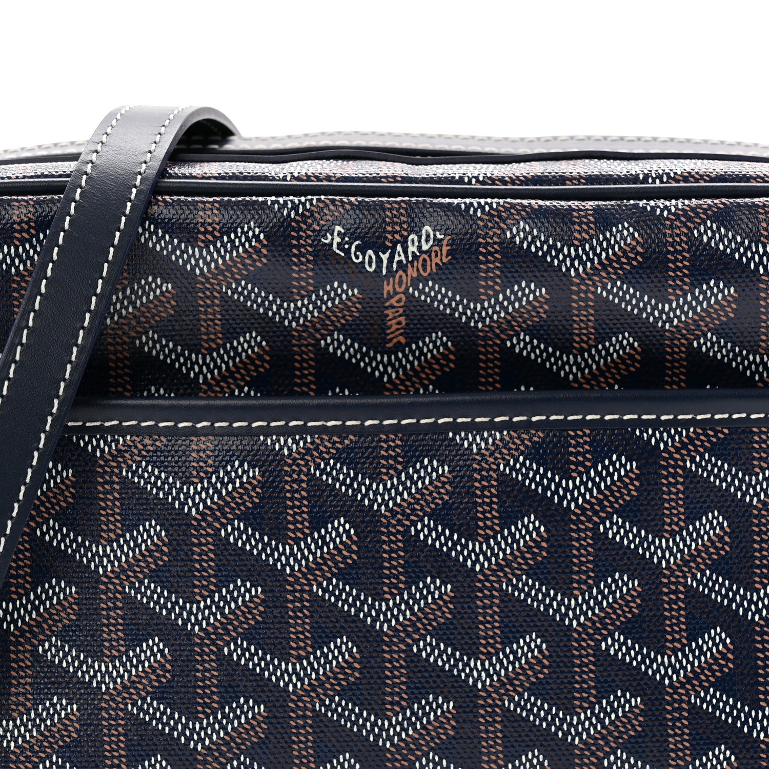 Goyard Goyardine Sac Cap Vert Navy 7 of 9
