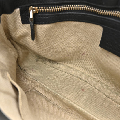 Gucci Pebbled Calfskin Medium Soho Flap Crossbody Black 24 of 27