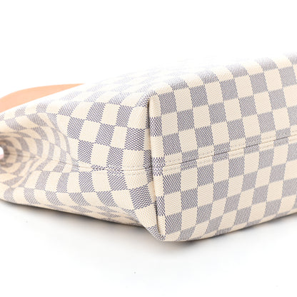 Louis Vuitton Damier Azur Graceful PM Rose Ballerine 8 of 9