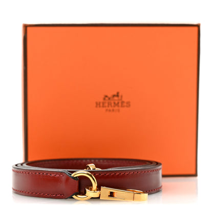Hermes Box Kelly Shoulder Strap Rouge H 5 of 5