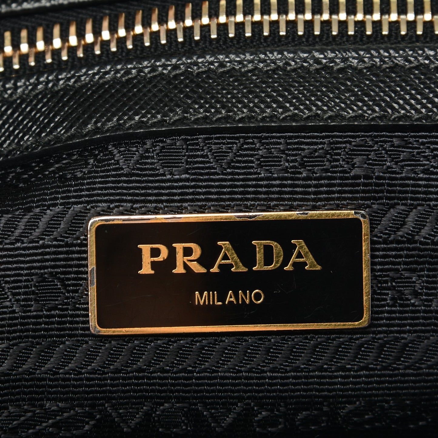 Saffiano Lux Bowler Black