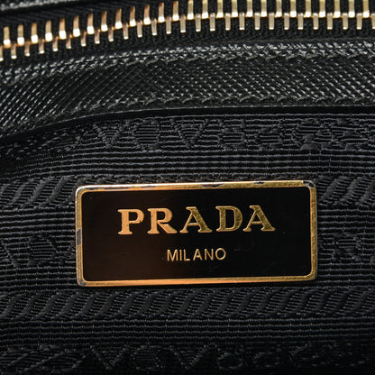 Prada Saffiano Lux Bowler Black 6 of 8