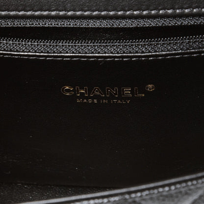 Chanel Caviar Quilted Medium CC Filigree Flap Black 7 of 9