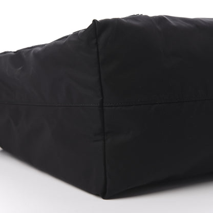 Prada Tessuto Nylon Character Shopping Tote Black 9 of 11