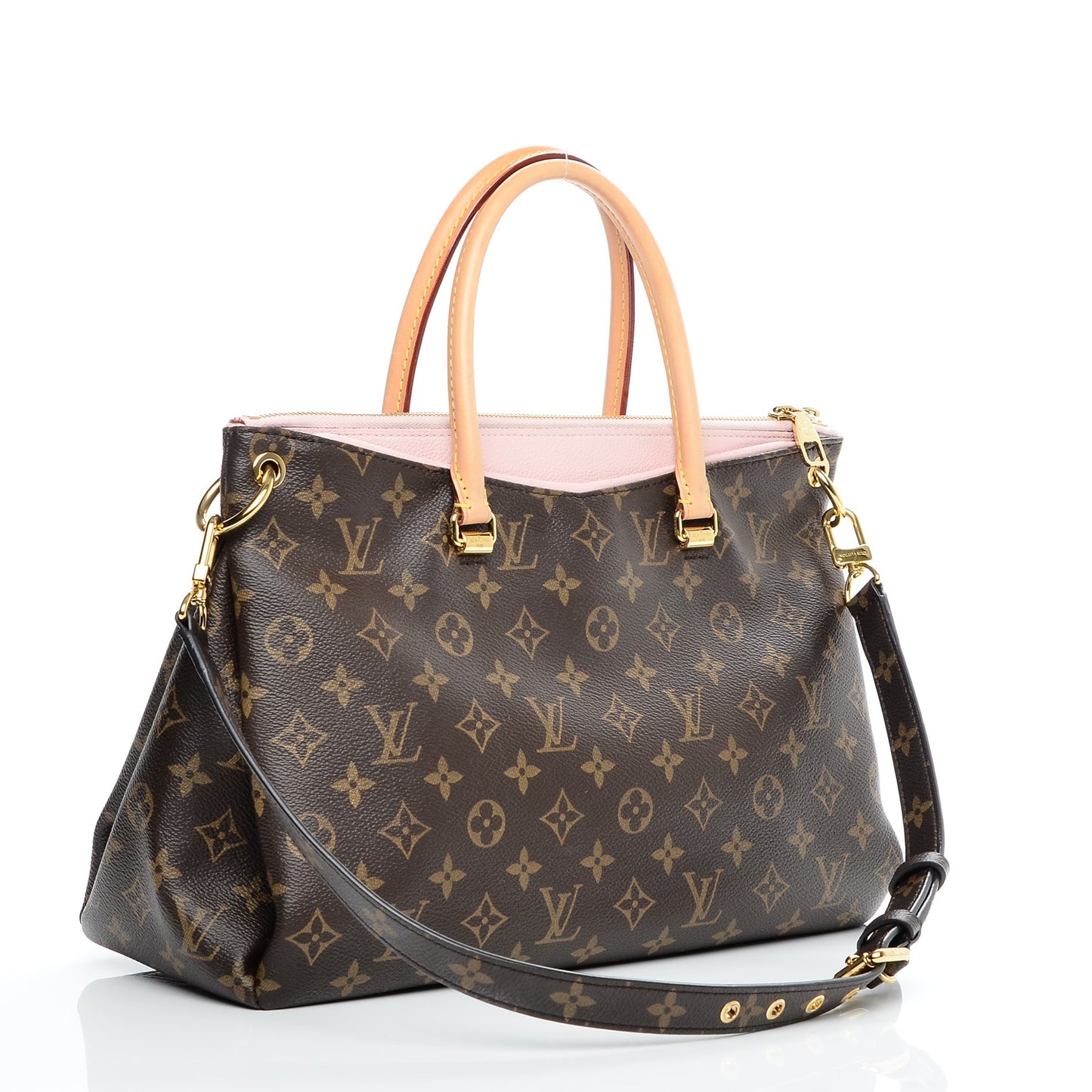 Monogram Pallas Rose Ballerine