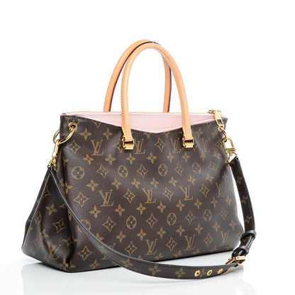 Louis Vuitton Monogram Pallas Rose Ballerine 3 of 6