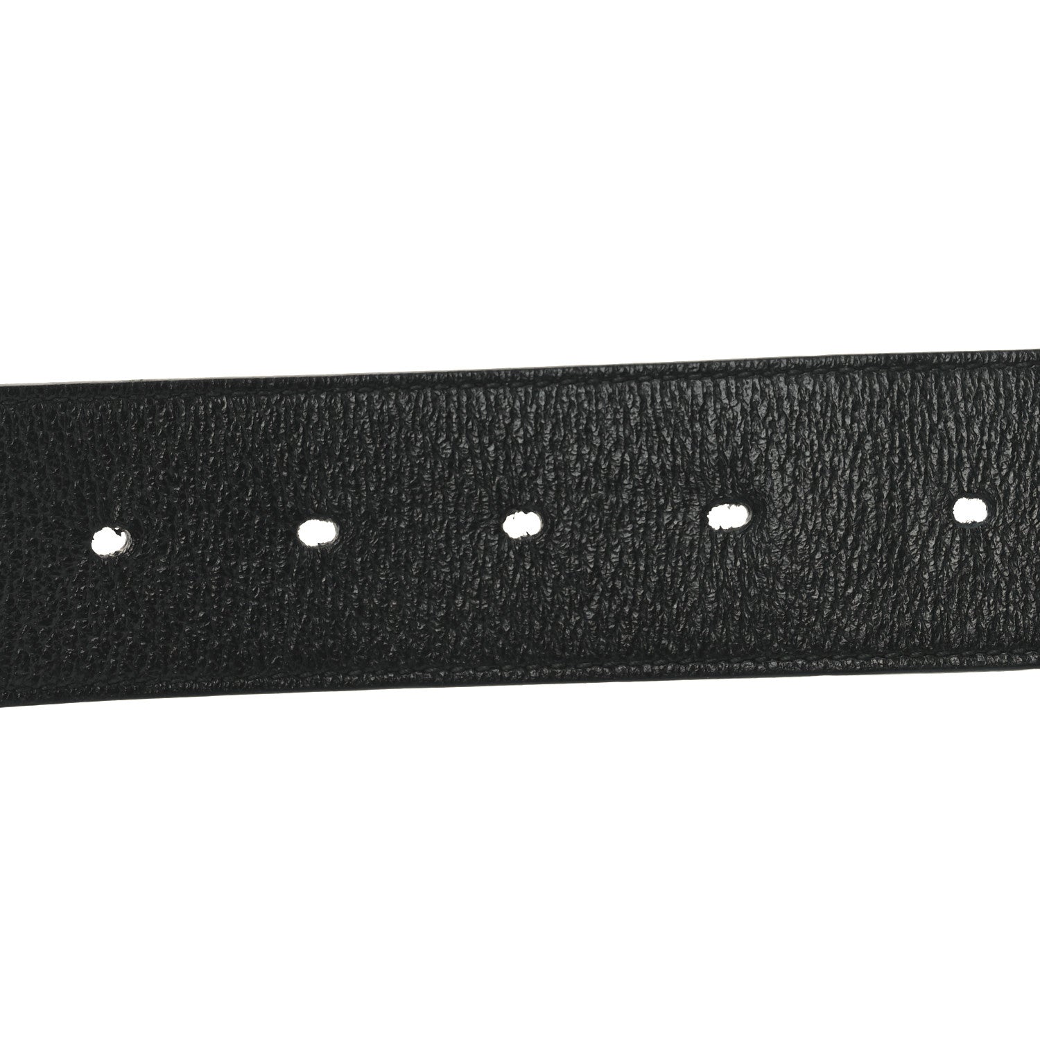 Gucci Textured Calfskin Double G 40mm Belt 105 42 Black 4 of 4